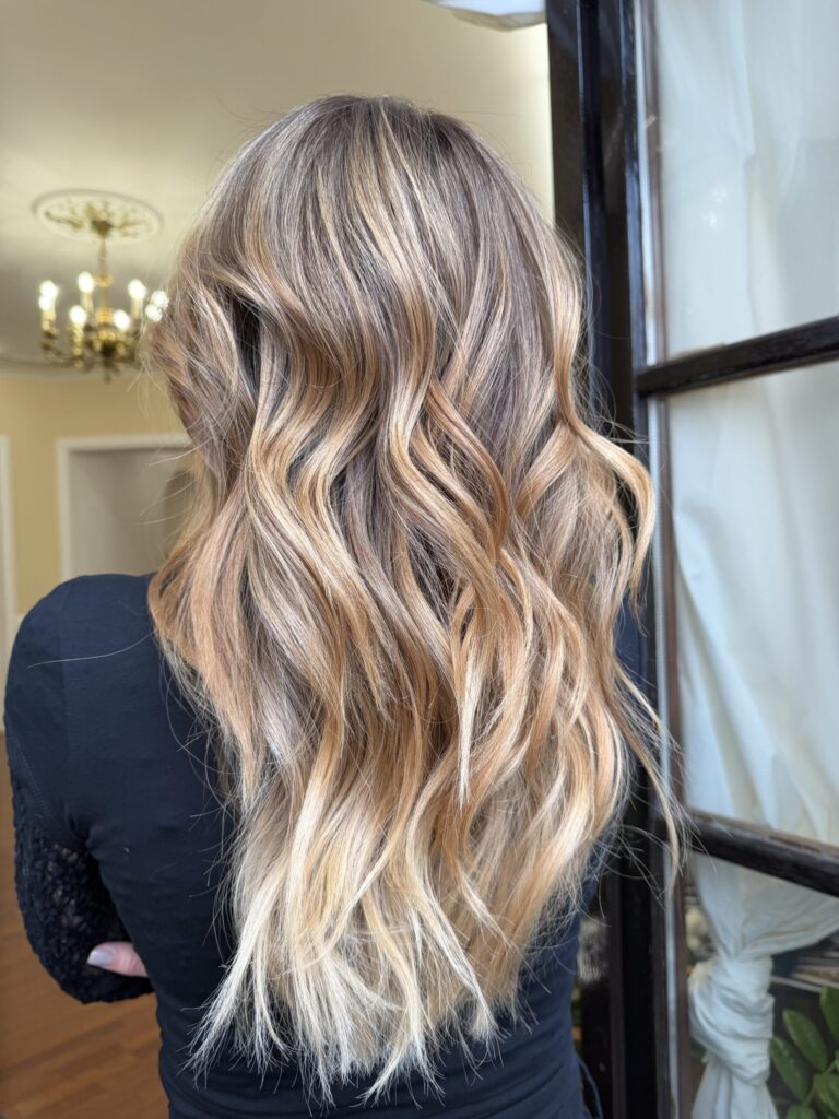 balayage hair bucharest mesh salon