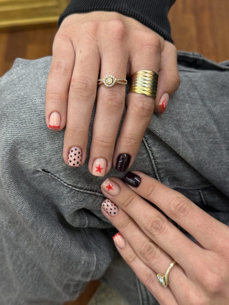 professional manicure mesh salon