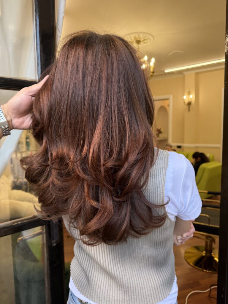 volume blowout hair bucharest mesh salon